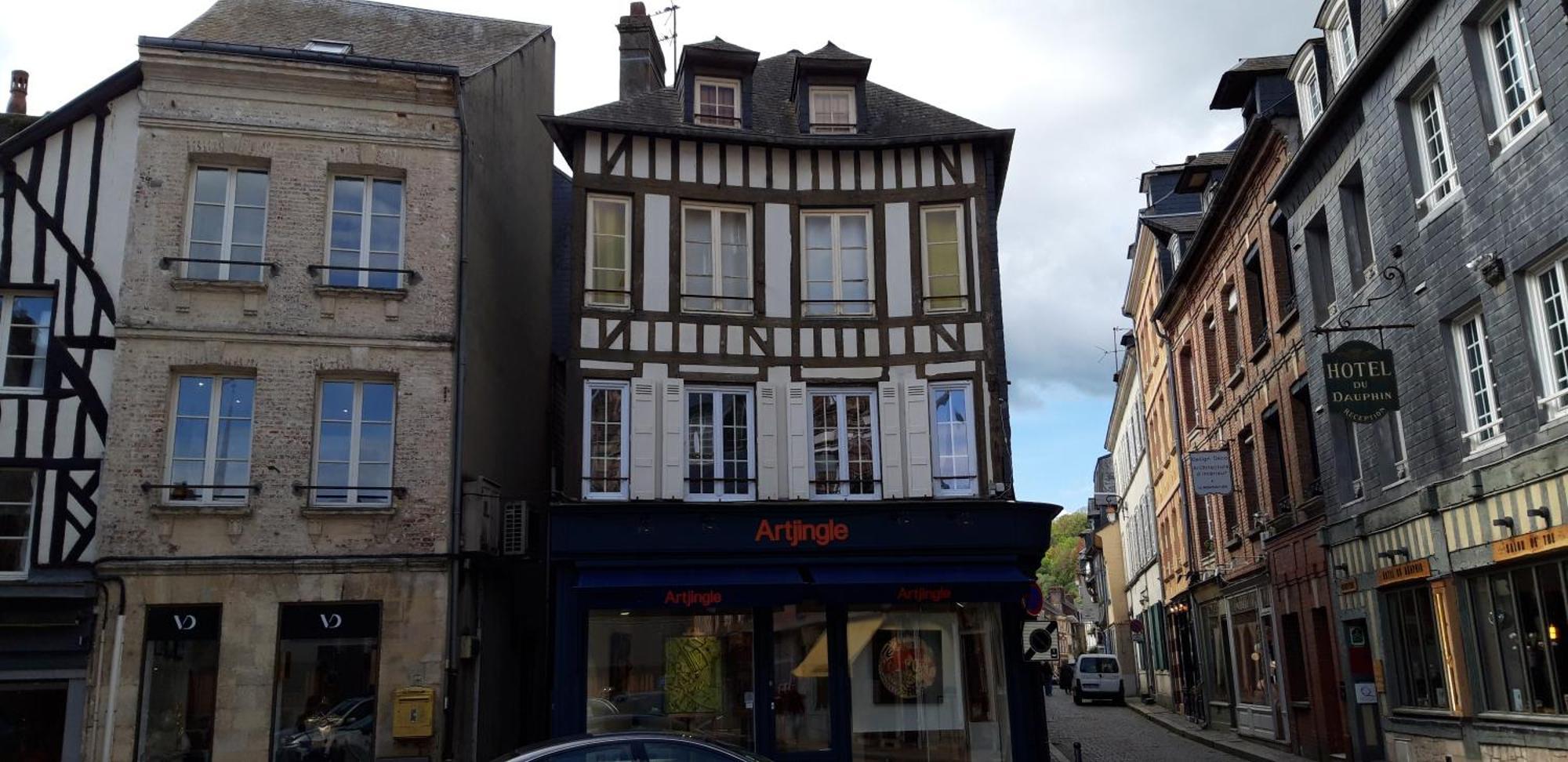 Le Petit Honfleur Apartment Exterior photo